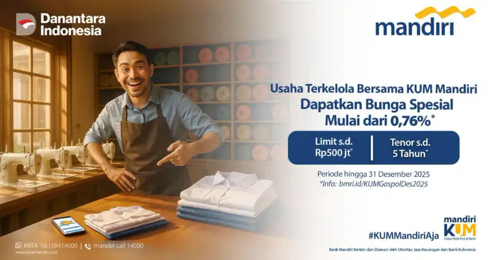 PROGRAM SUKU BUNGA KUM DESEMBER 2025!