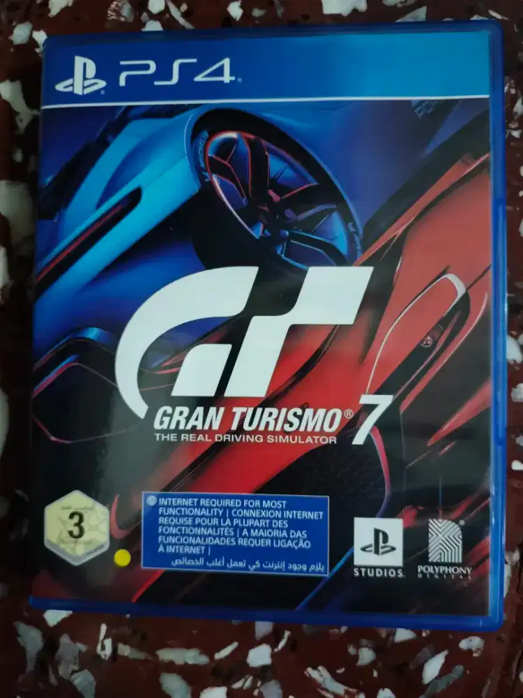 Gran turismo 7 , BD PS 4
