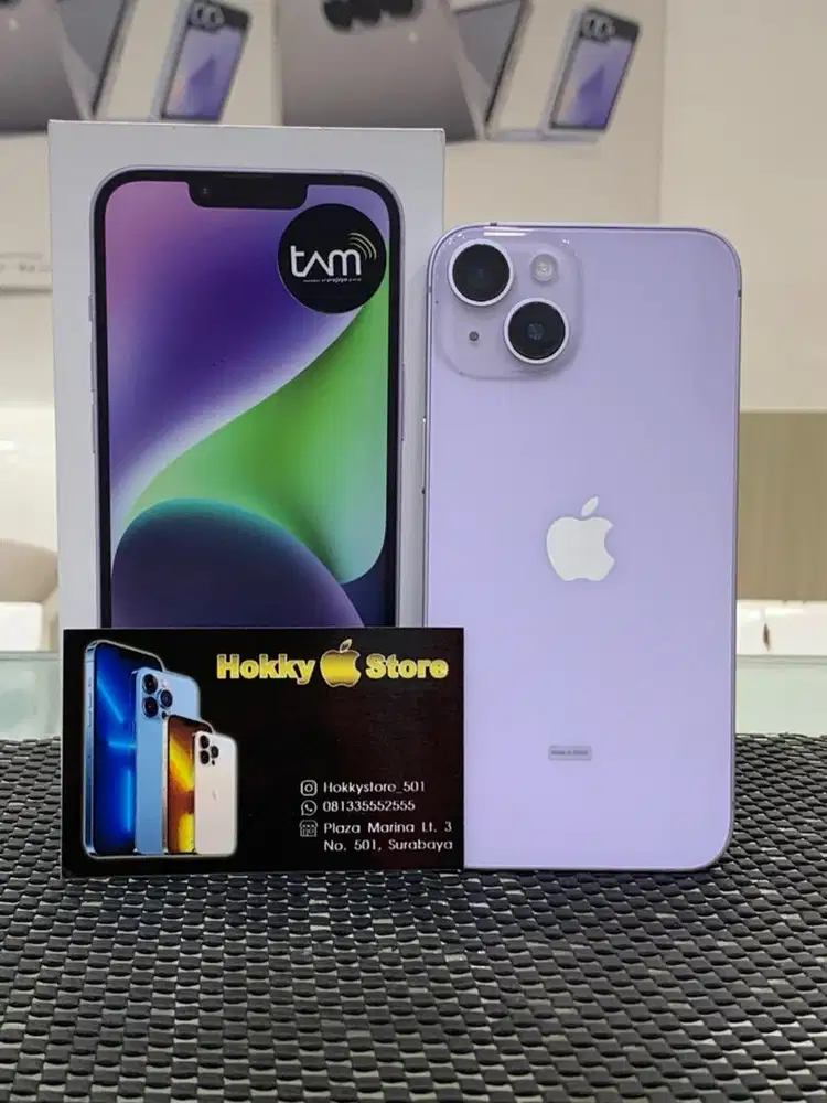 Iphone 14/128gb Purple ex ibox bh 78%