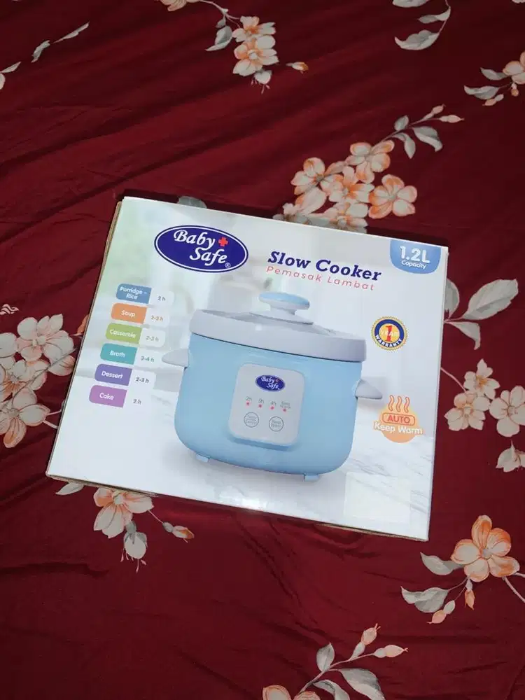 Babysafe Slow Cooker MPASI 1.2L
