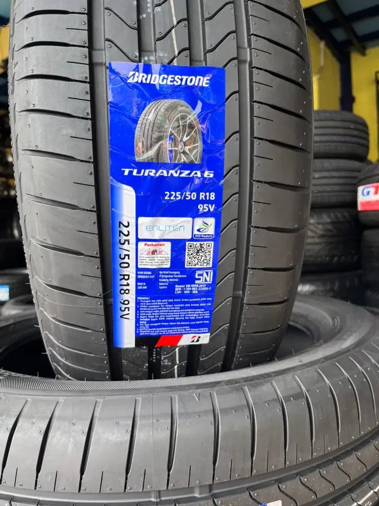 BAN BRIDGESTONE TURANZA 225/50 R18  STADAR MOBIL HRV,INNOVA ZENIX