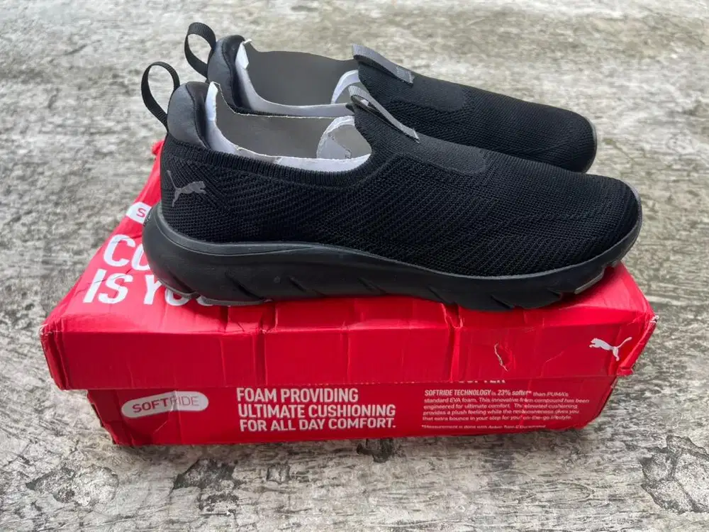 Puma Slip On Softride Flex Knit size 43
