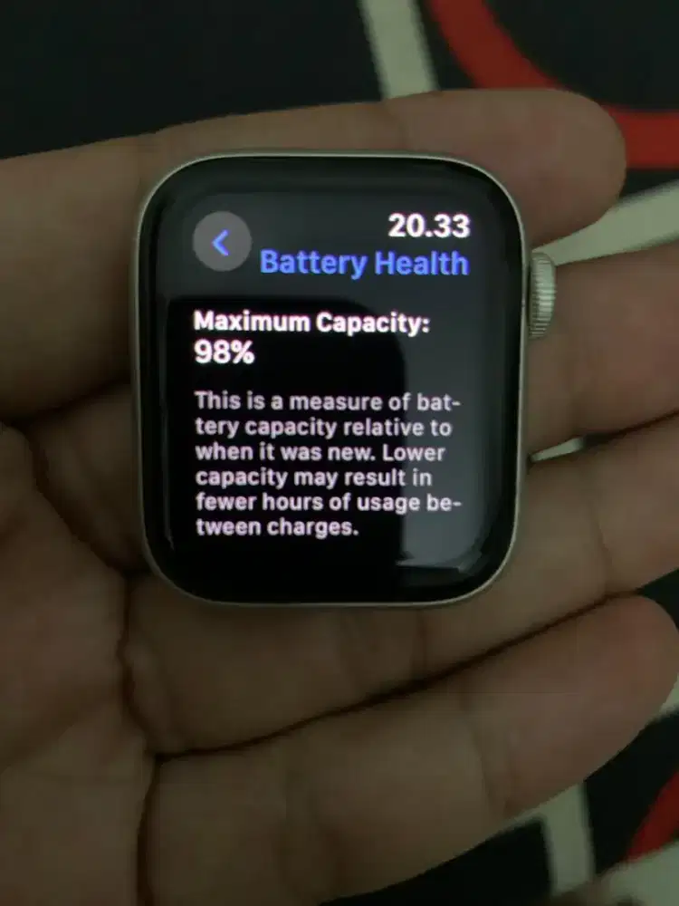 Iwatch SE Gen 2 Starlight Second