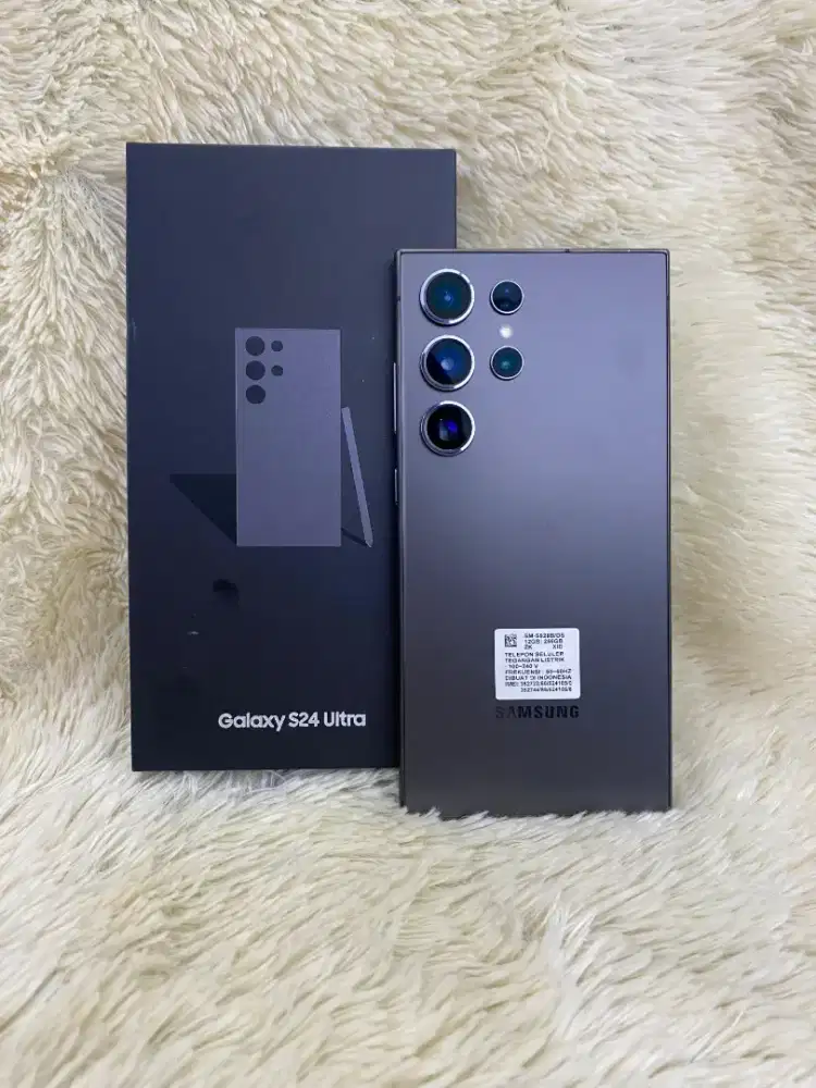 Samsung S24 Ultra 12/256Gb Titanium black fullset original #3GCom