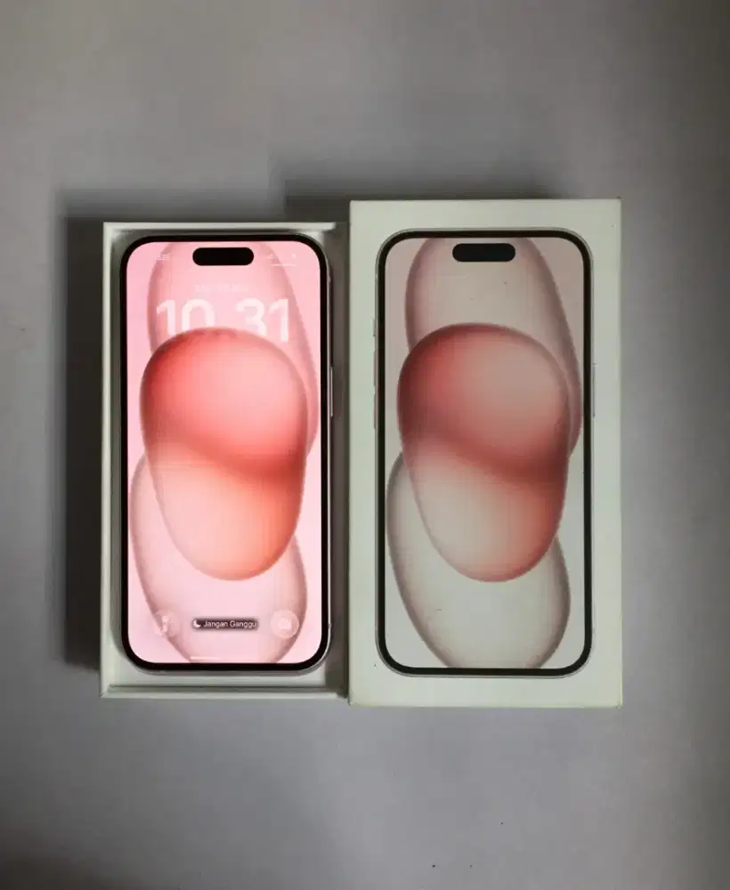 Di jual I-Phone 15 128gb.resmi ibox fullset no minus. Pemakaian cewe