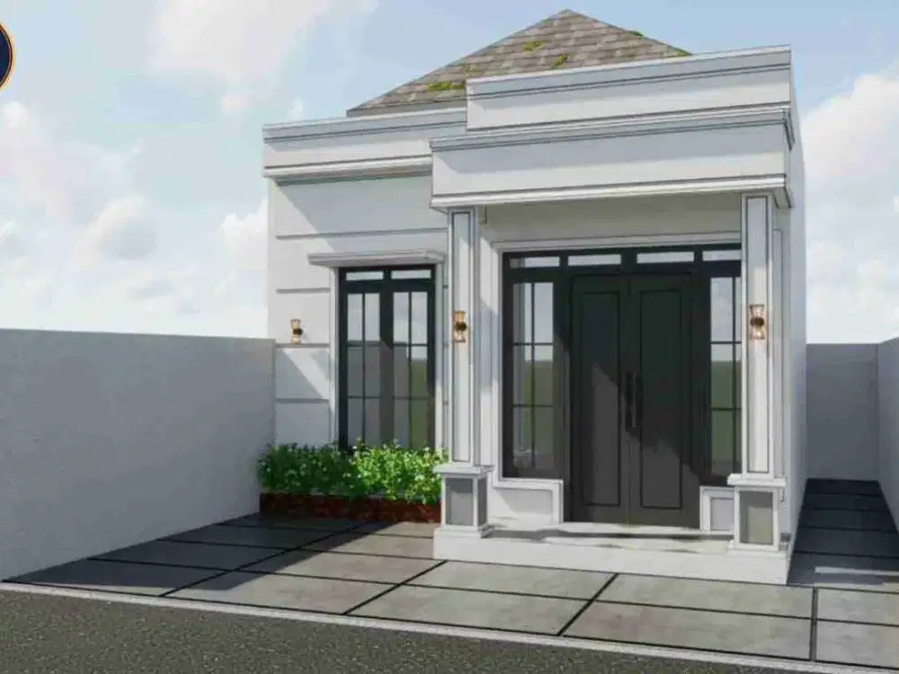 RUMAH MEWAH SIAPHUNI PINGGIR JALAN DEKAT RSUD DEPOK