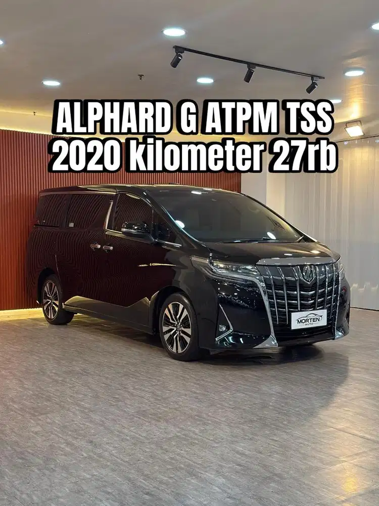 Toyota Alphard 2.5 G ATPM TSS 2020 low km