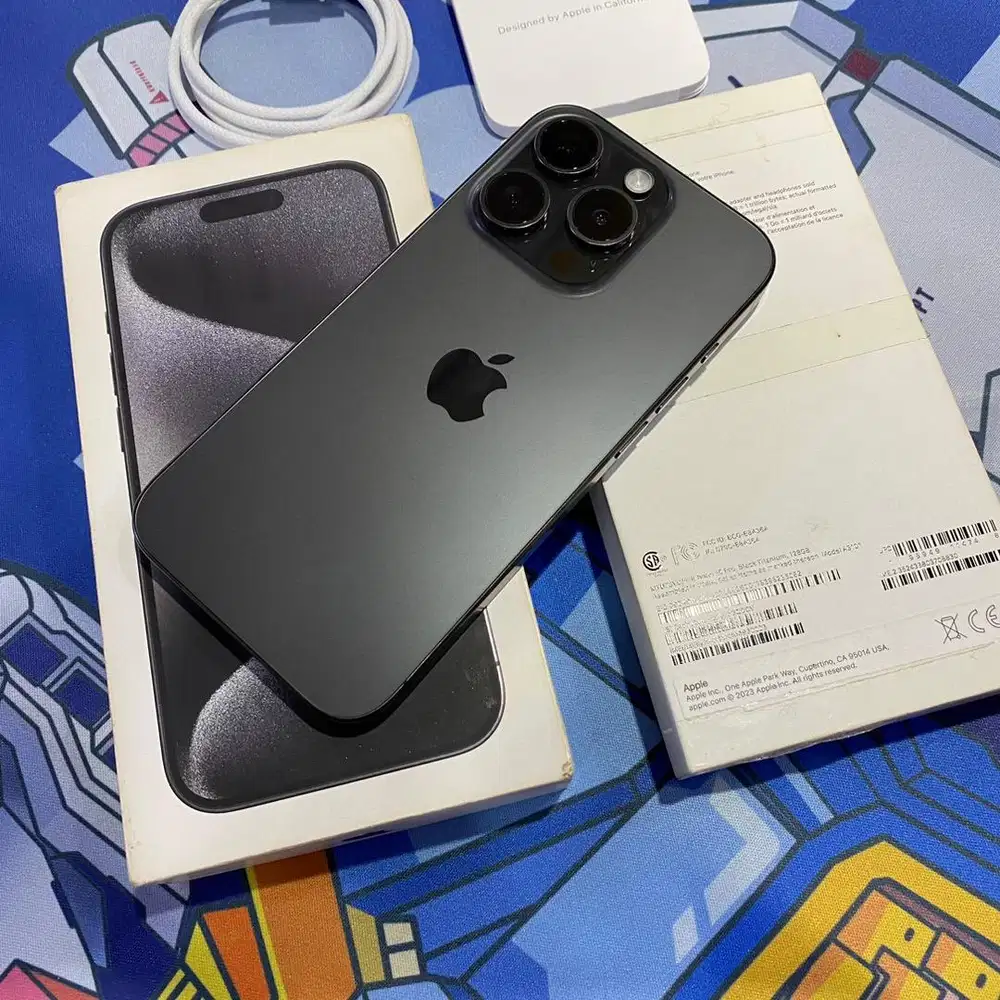 Iphone 15 Pro 128Gb Beacukai Fullset original