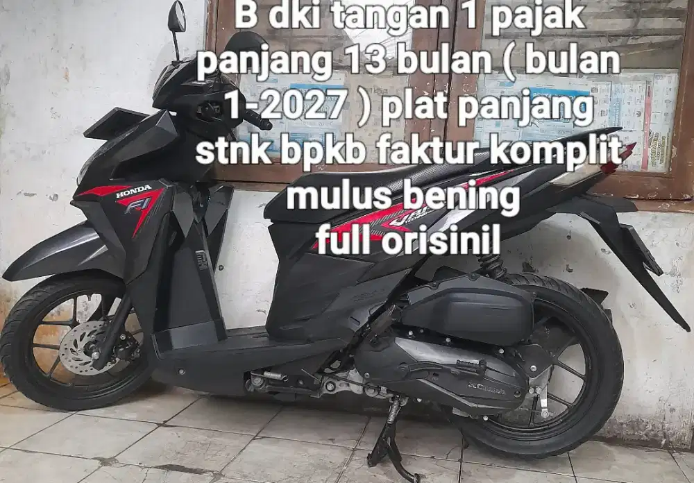 Honda vario 125 LED 2016 cbs iss indailing stop cw asli abu2 B dki