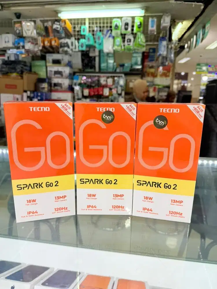 Hp tekno go 2 ram 4+4/64