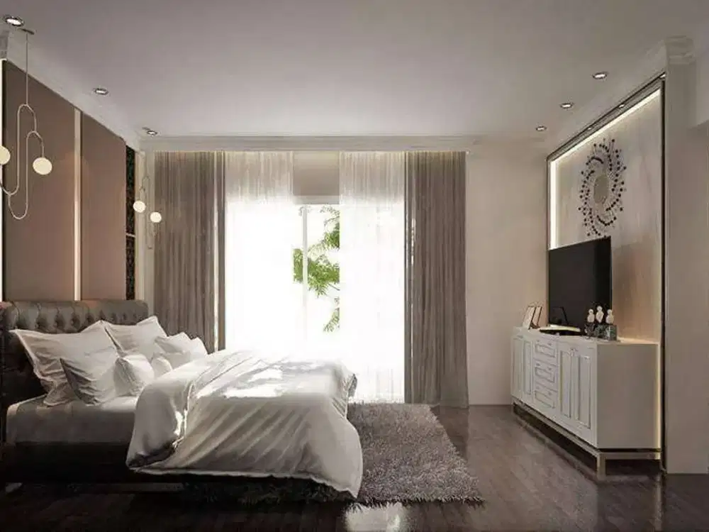 Disewakan Rumah Golf Island PIK Uk 10x15 Full Furnished 450 Juta!