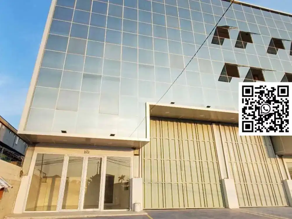 Gudang Strategis Kalideres 400m² SHM Akses Kontainer 40ft ada Lift Barang