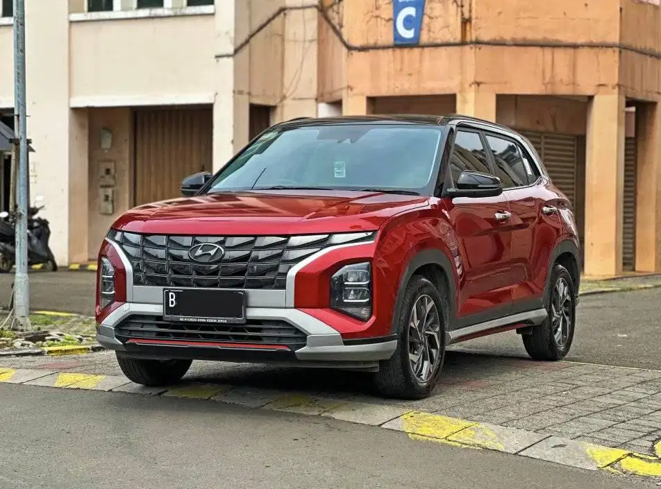 Jual Cepat : 2022 Hyundai Creta 1.5 Prime IVT Merah Twotone Record