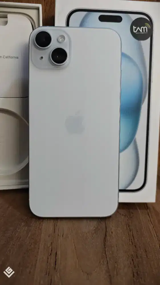 Iphone 15 plus 128gb ibox second garansi Maret 2026