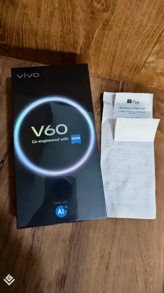 Vivo V60 5g 12/256 new- open box/ Grey