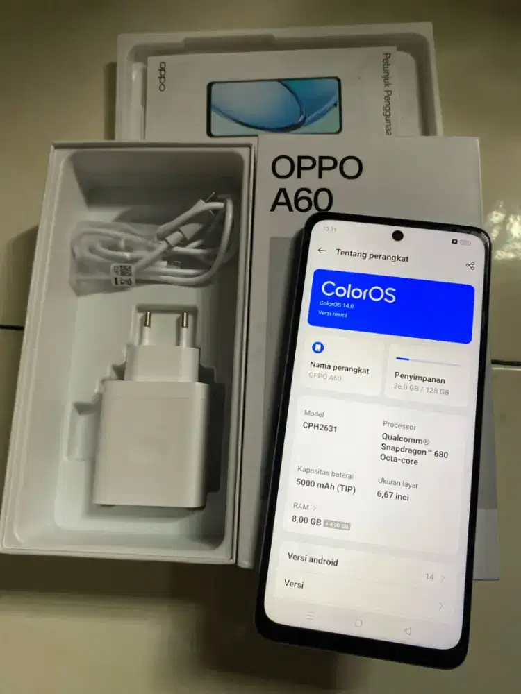 Oppo A60 Ram 8/128