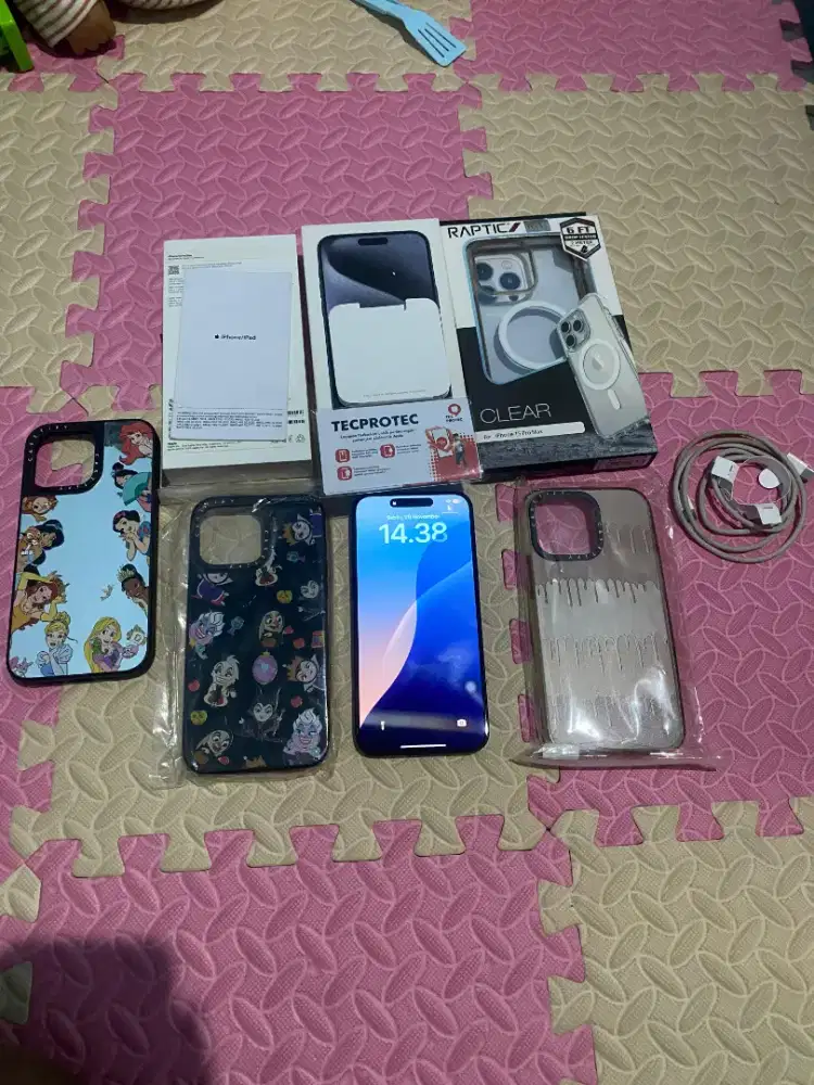 Iphone 15 Pro Max 512 GB EX IBOX Deep Blue Fullset