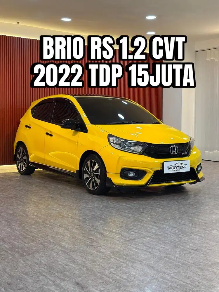 Honda Brio RS 1.2 CVT 2022 istimewa