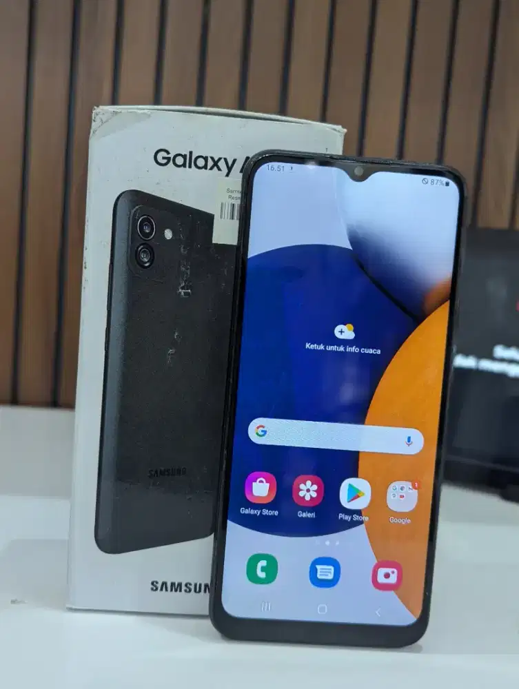Samsung Galaxy A03 4/64| Unit + Dus Resmi Ori
