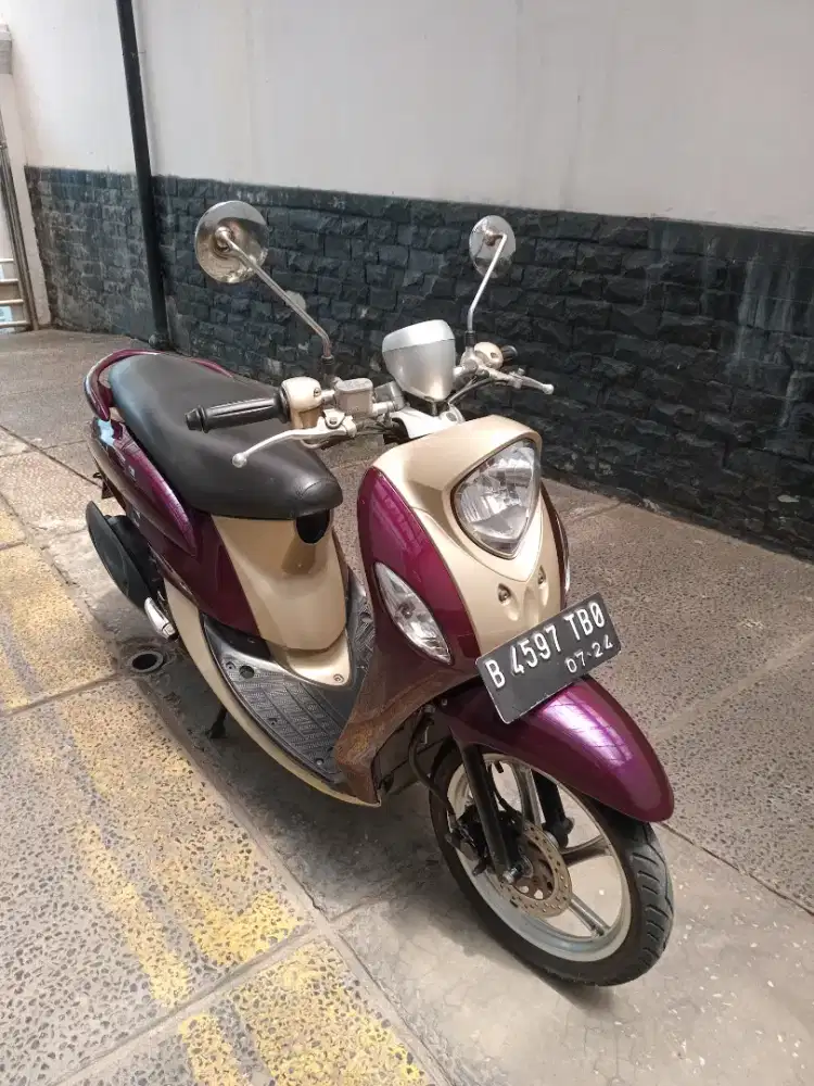Yamaha Fino Th 2014 Cakep ungu