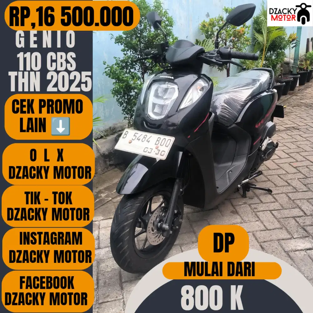 GENIO 110 CBS 2025 SECOND LIKE NEW