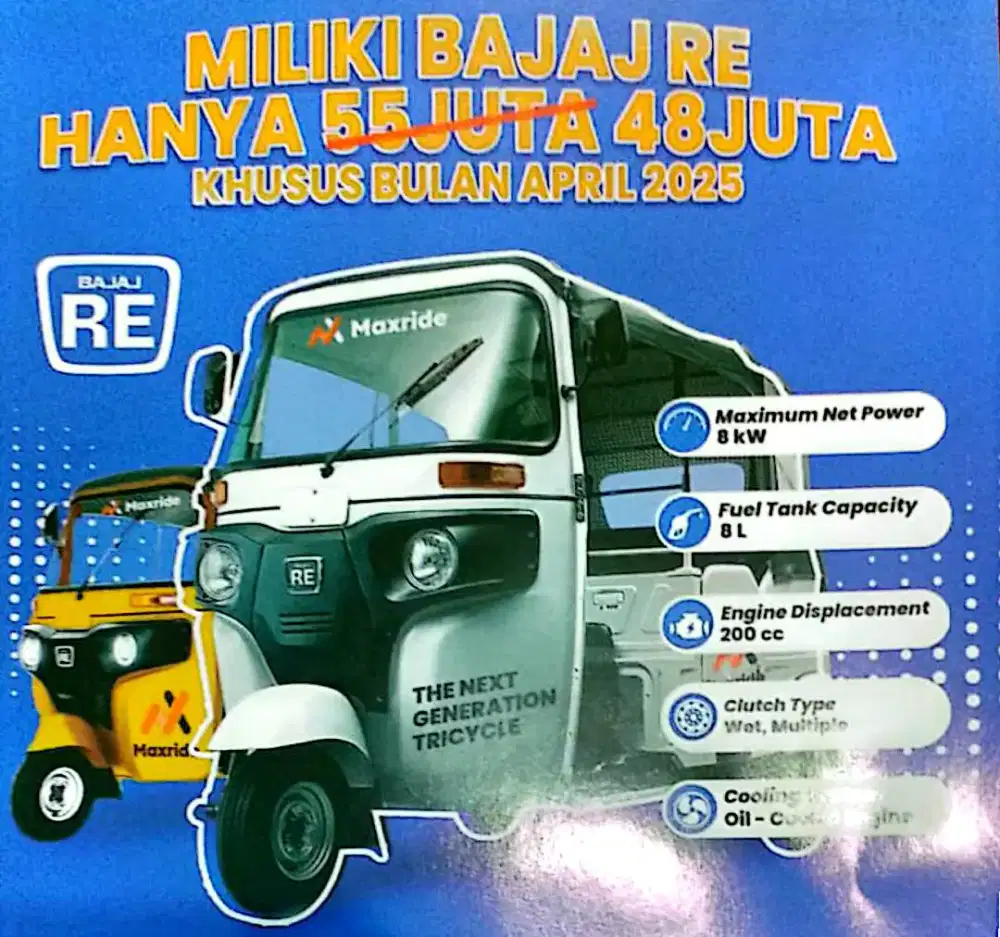 Promo Akhir Tahun Beli Bajaj