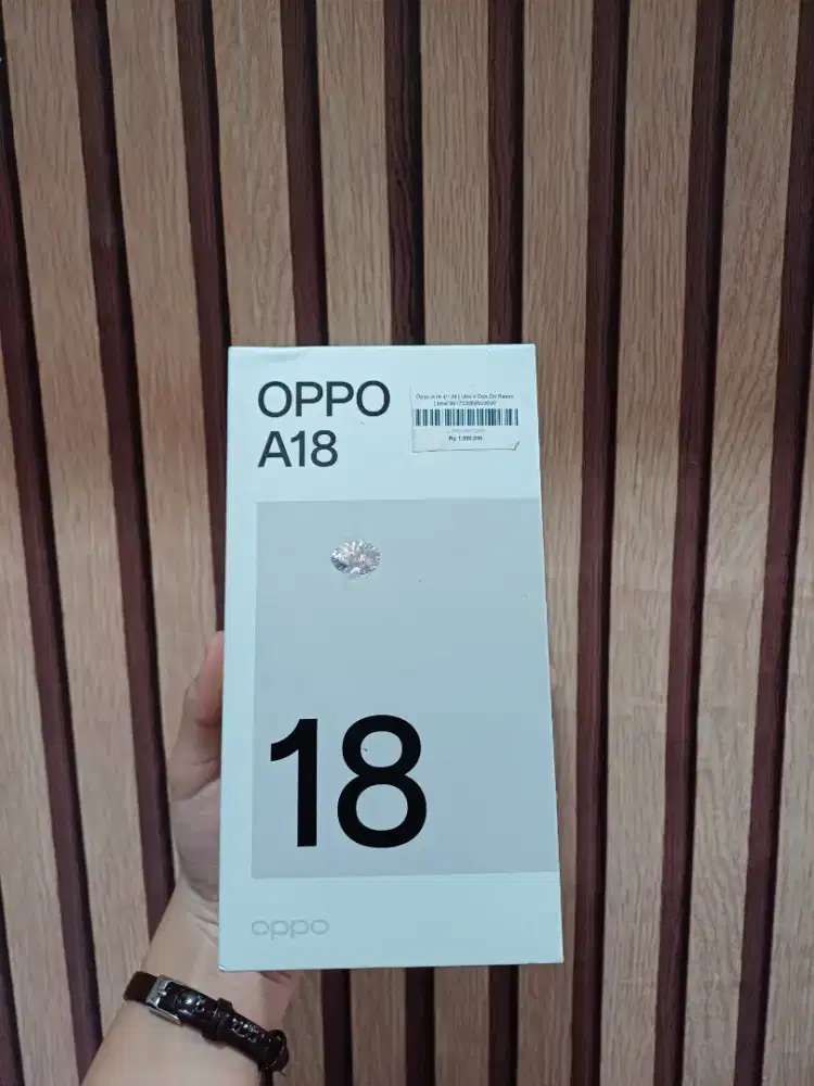 Oppo A18 4/128 | Unit + Dus Ori Resmi
