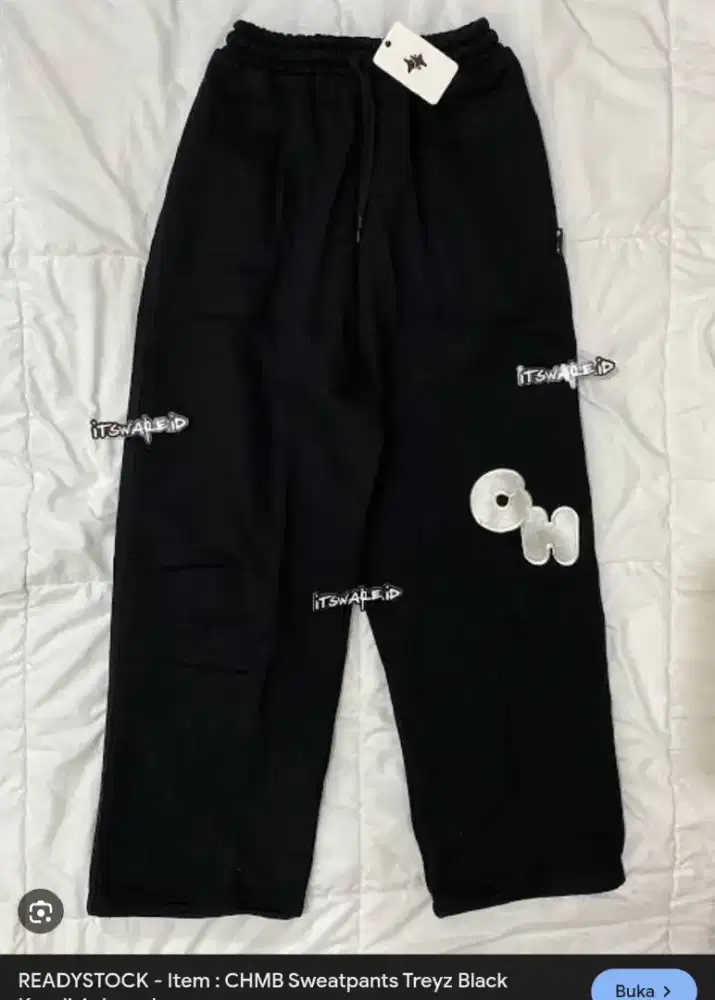 WTS SWEATPANTS TREYZ BLACK CHMB SZ L