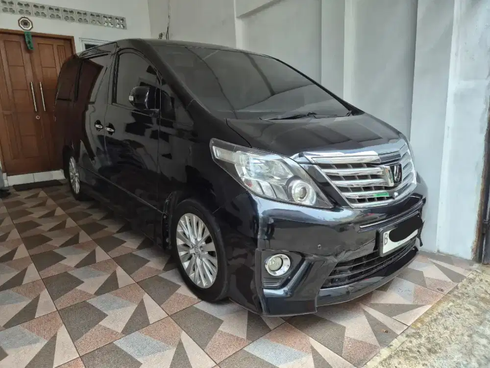 Toyota Alphard Sc Premium Sound 2014 Pilot Seat 2013 Hitam 2012