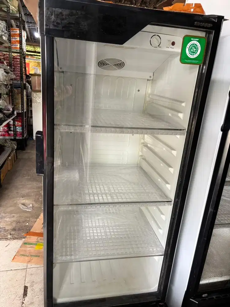 KULKAS SHOWCASE SHARP 210L
