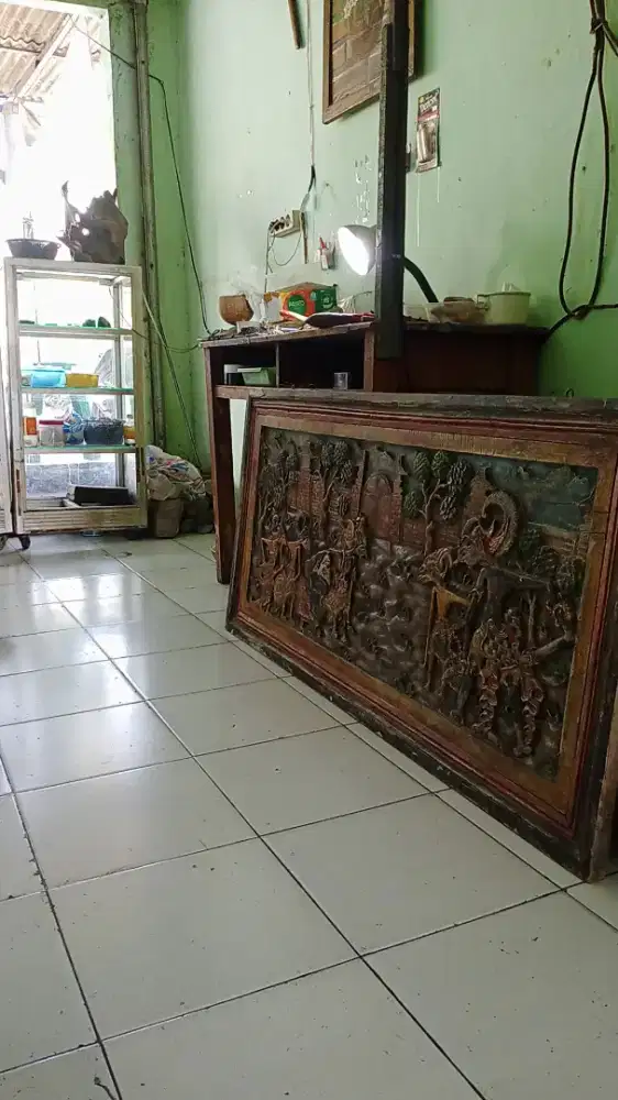 Pajangan dinding wayang