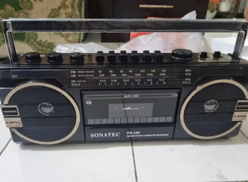RADIO KASET PR-359 USB SD FMRADIO