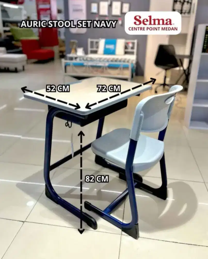 Meja kursi sekolah set