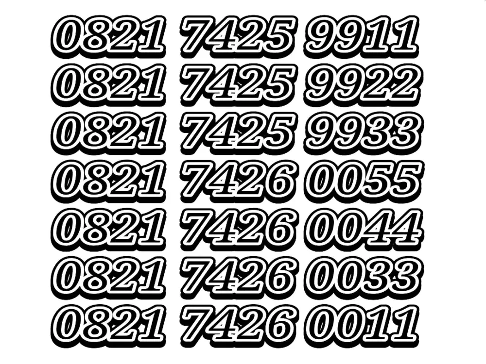 Nomor cantik Telkomsel cocok untuk kontak center