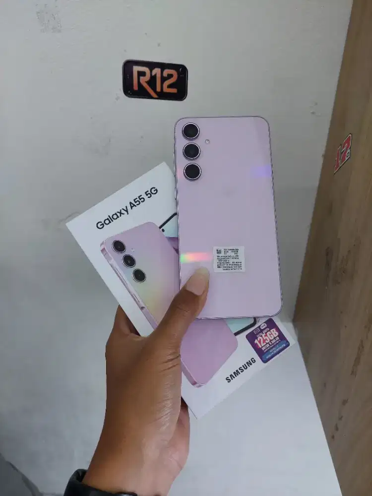 Samsung A55 5G 8/256 seken garansi resmi sein