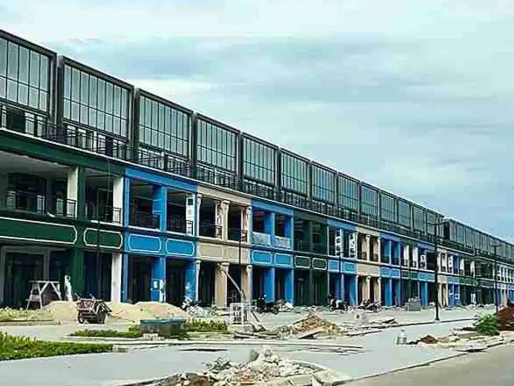 Sewa ruko marina bay pik2 view mangrove hadap jalan lokasi strategis