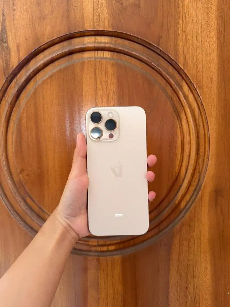 DIJUAL IPHONE 16 PROMAX DESSSERT TITANIUM LIKE NEW