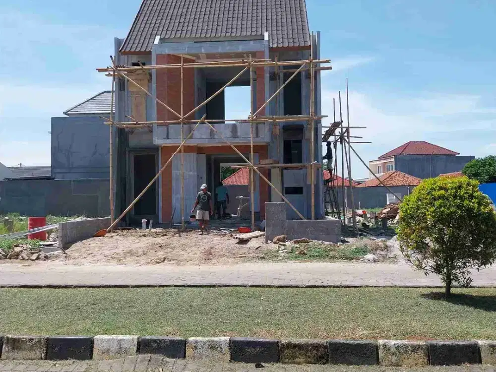 harga terjangkau hunian 2 lantai tanah luas dan shm