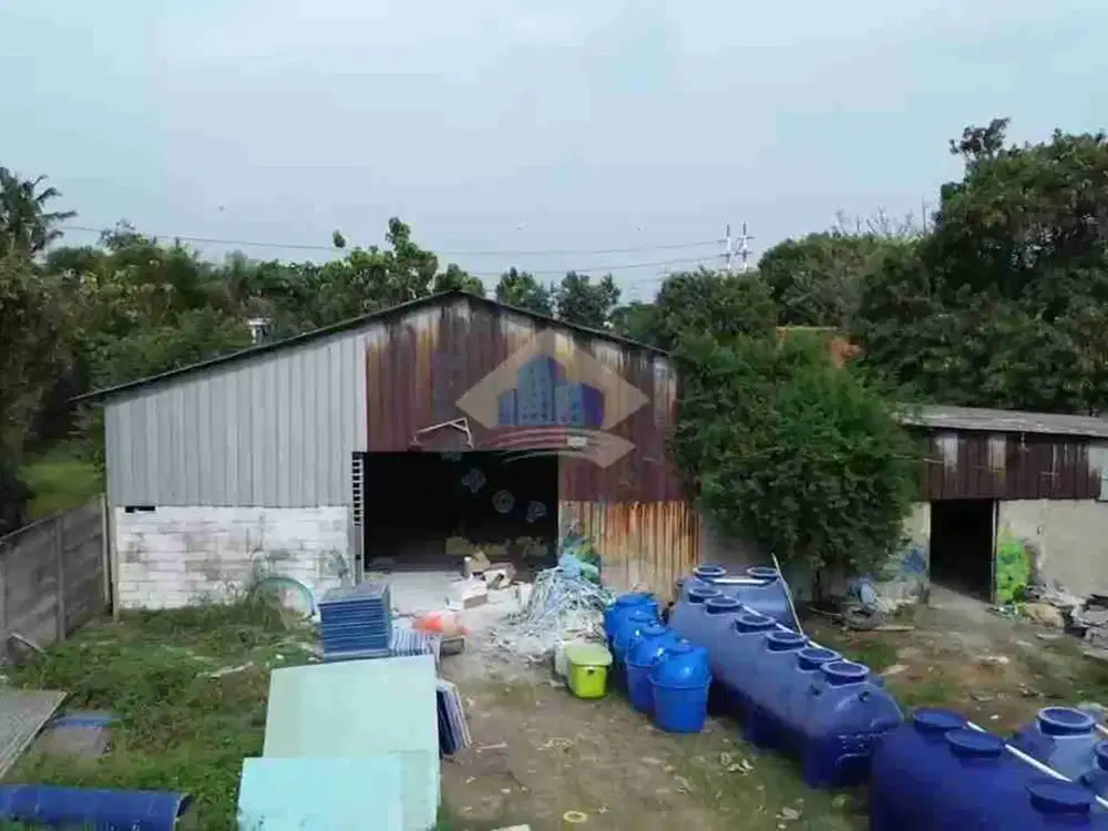 Jual gudang di Pasar Kemis jl ry cadas kukun Tangerang