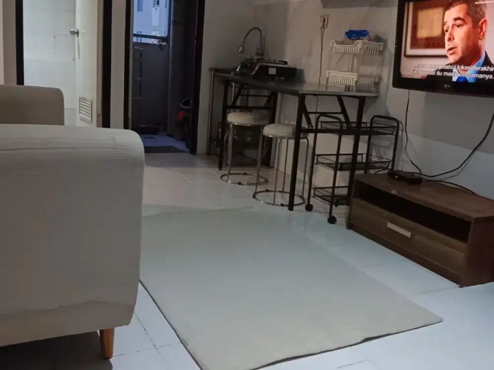 SEWA Apartemen Gading Nias Tipe 2 Kamar Bulanan Tower Dahlia Lt Tengah