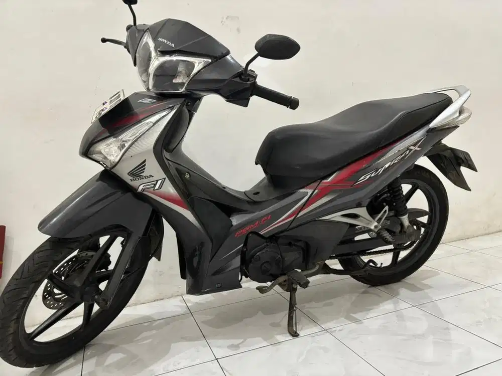 Supra X Helm in FI injeksi 2014