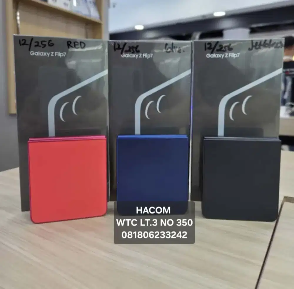 Samsung Flip 7 12/256  Baru Garansi resmi