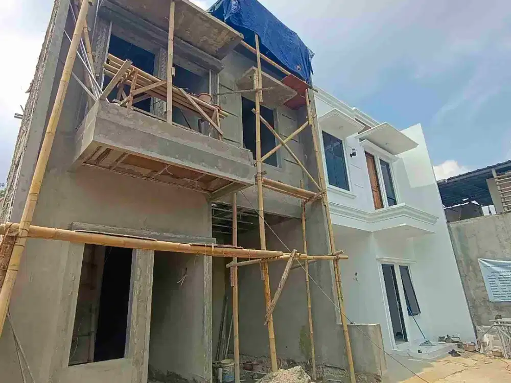 Rumah Putih 2 Lantai terbaru di jakarta timur