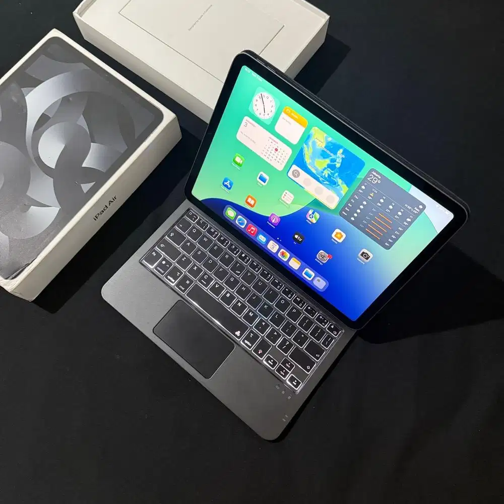 iPad Air 5 M1 Wifi Only 11 inch 64GB 2022 Grey Fullset Free Keyboard