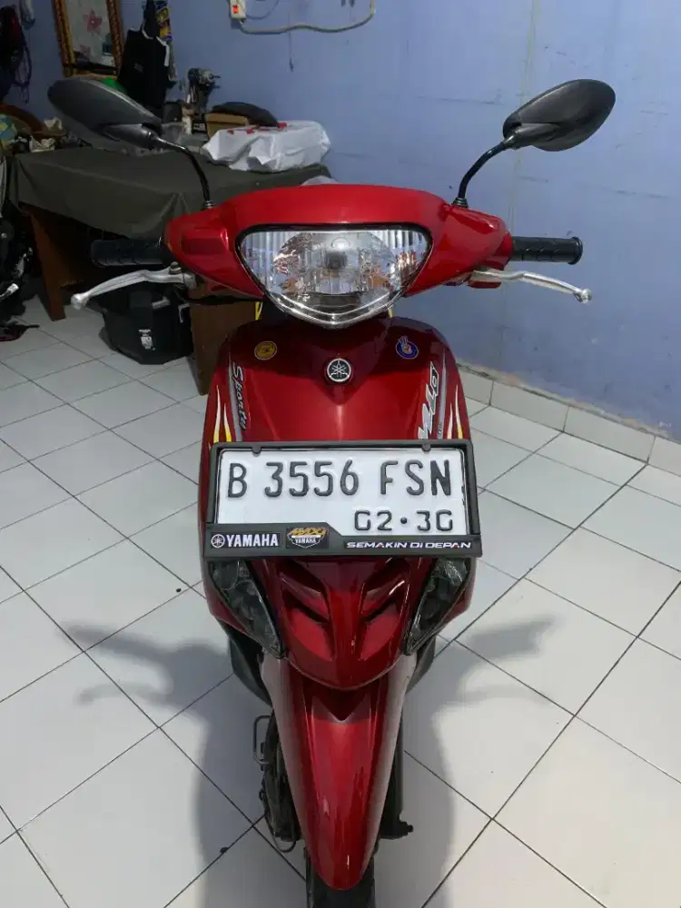 Mio Sporty 5TL Asli Merah Maroon
