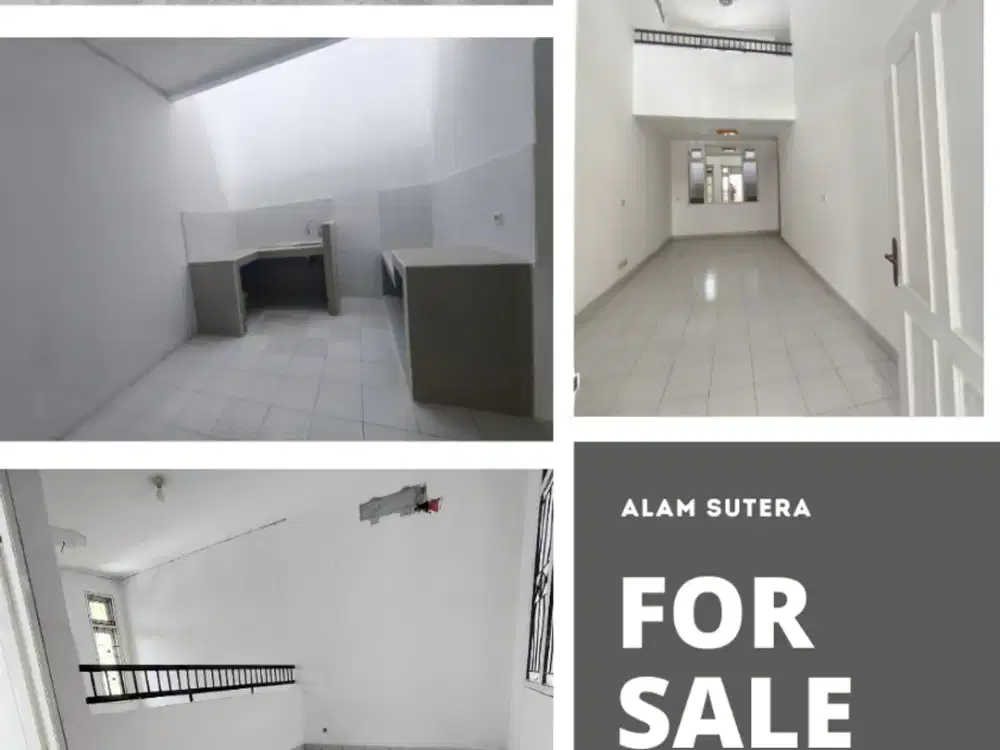 Dijual Cepat Rumah 2 Lantai Sutera Kirana Alam Sutera