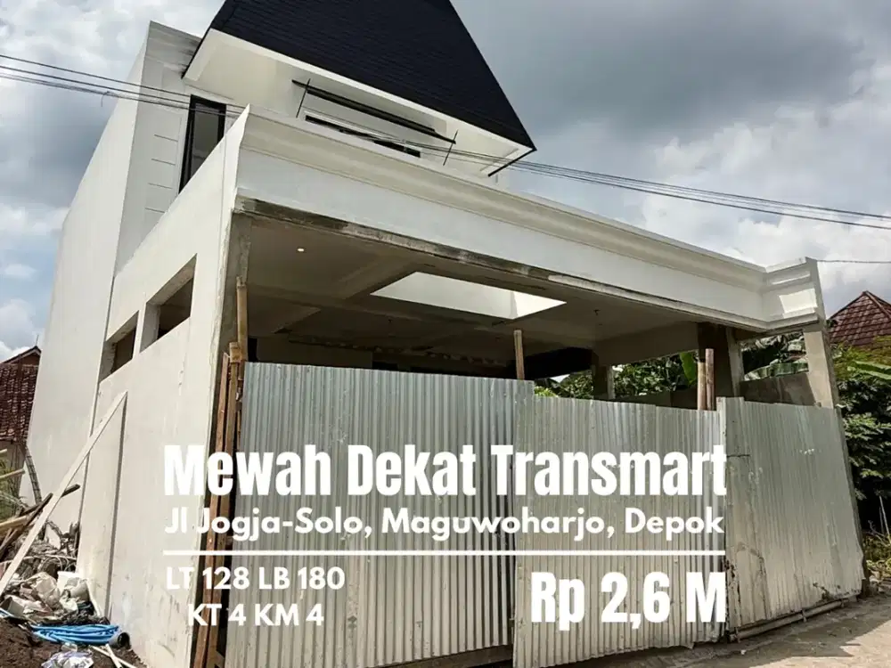 Rumah baru mewah dekat Transmart Maguwo
