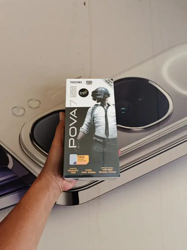 Tecno Pova 7 5G 8+8/128 Garansi resmi 13bln