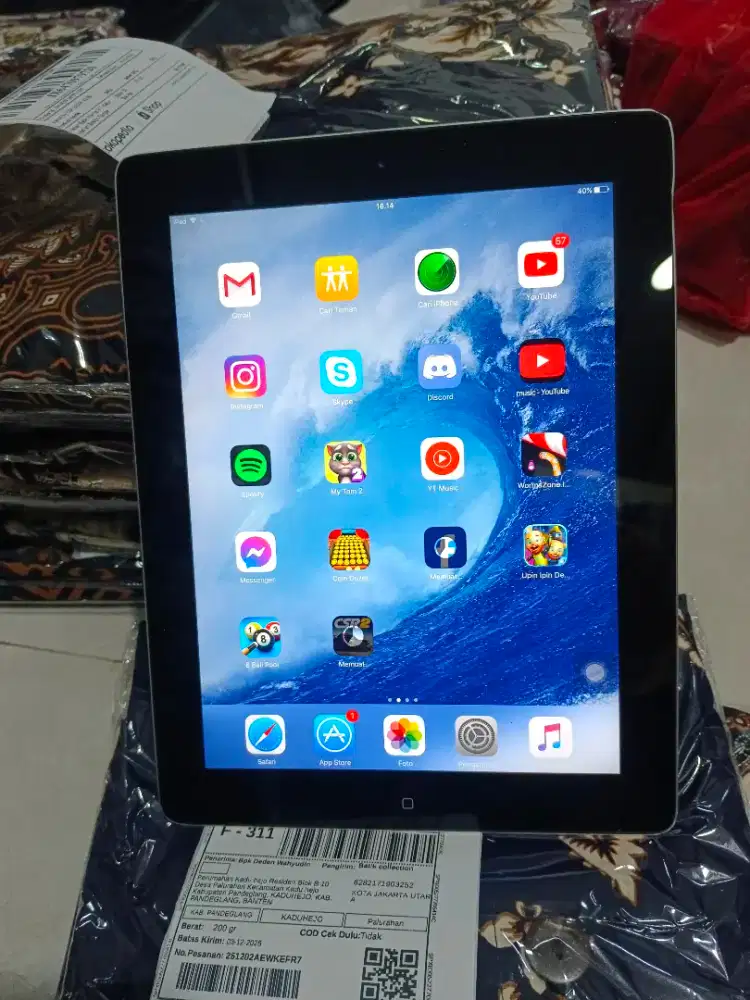 Iped 3 16gb minus sepeker