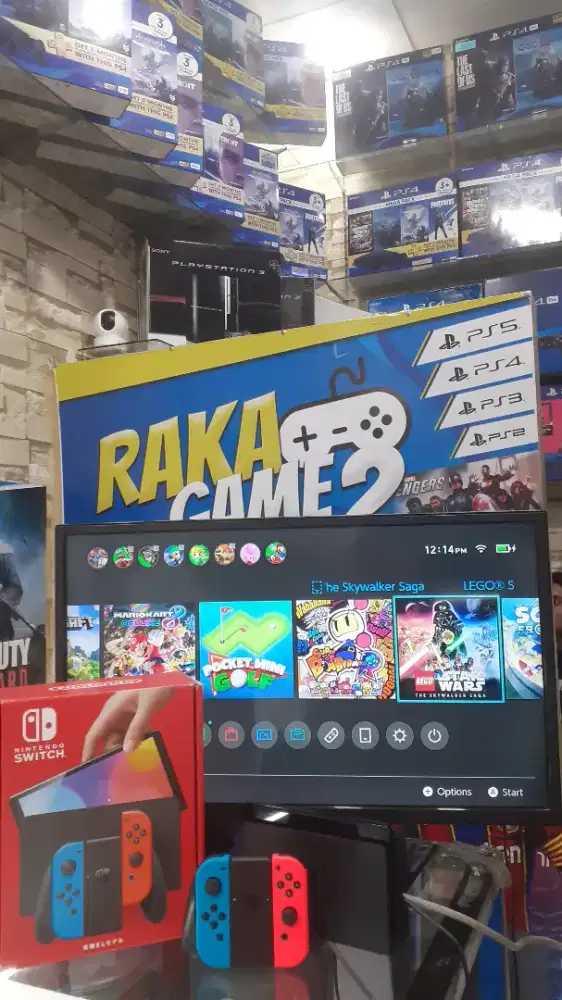 Nintendo switch oled  128gb komplit